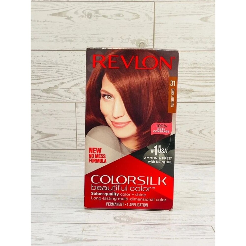 Revlon ColorSilk Beautiful Hair Color 31 Dark Auburn